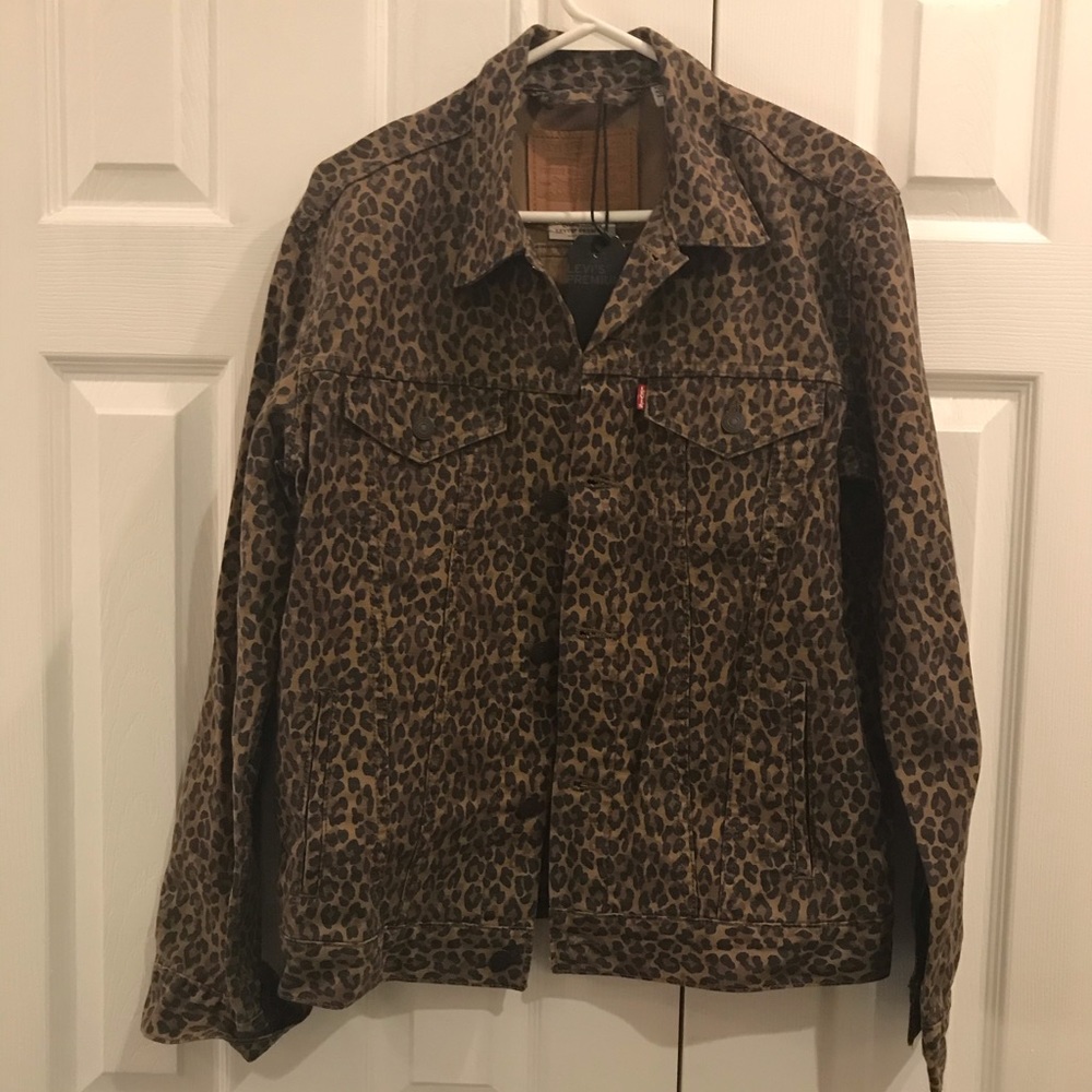 Levi’s Leopard Denim Jacket